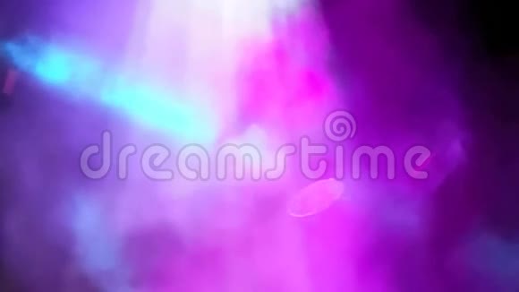 彩灯中的烟雾柔和抽象的动画背景彩虹新的独特品质多彩的欢乐运动视频的预览图