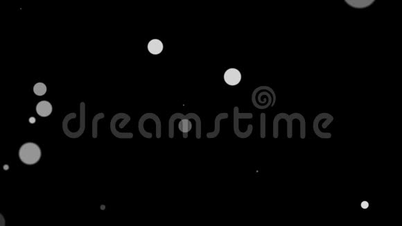 黑色背景高清1920x1080灰色球的慢距离视频的预览图
