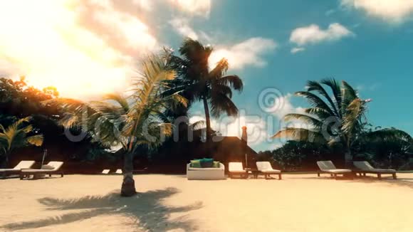 毛里求斯岛海洋的海岸线视频的预览图