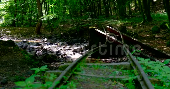 Csarna河上游废弃铁路视频的预览图