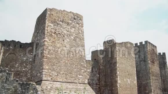 中世纪的老堡垒长城视频的预览图