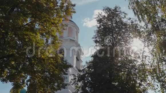 东正教的钟楼视频的预览图