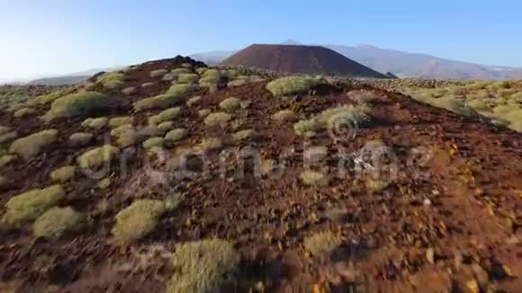 特内里费南部自然保护区的鸟瞰图西班牙加那利群岛视频的预览图