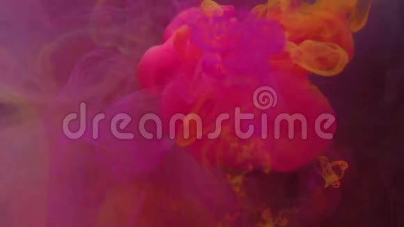 蒸气云红粉橙霾紫视频的预览图