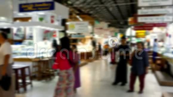 在缅甸分散市场集市视频的预览图