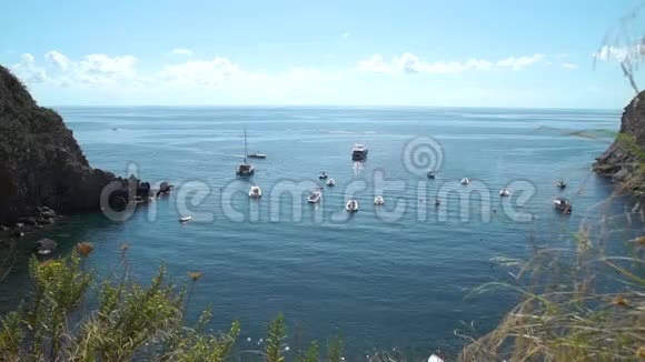 伊斯奇亚岛上的索格托湾美景视频的预览图