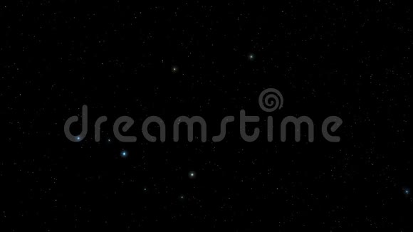 夜星空背景景观夜景灯光视频的预览图