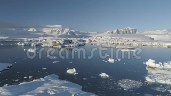 南极科学站的无人视野弗纳德斯基基地视频的预览图