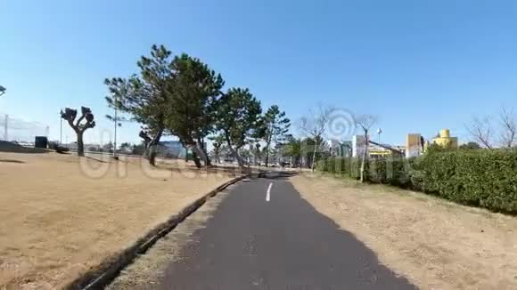 日本东京Wakasu海滩公园视频的预览图