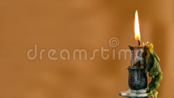 蜡烛火焰燃烧视频的预览图