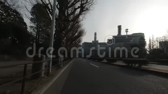 自行车视频日本东京街视频的预览图