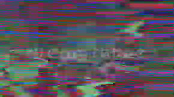 电脑差错效果观赏科幻优雅潋滟背景视频的预览图