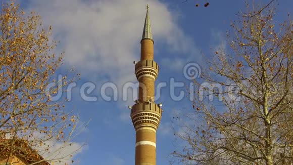 土耳其安卡拉2020年1月23日历史和宗教HacAABayramVeli墓和清真寺视频的预览图