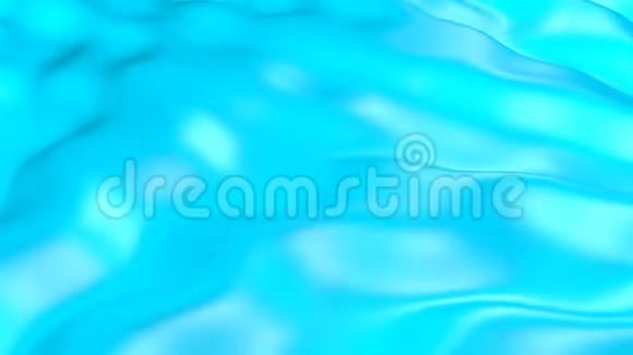 简单的蓝色海浪涟漪4K无缝环运动背景动画视频的预览图
