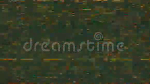 计算机生成的闪光镜头彩虹数据崩溃vfx视频的预览图