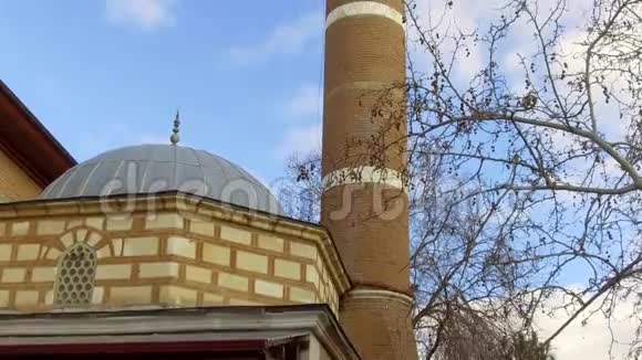 土耳其安卡拉2020年1月23日历史和宗教HacABayramVeli墓和清真寺视频的预览图
