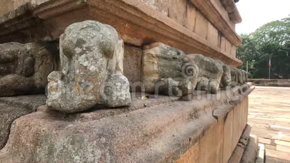 阿努拉达普拉斯里兰卡石头工艺品视频的预览图