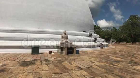阿努拉达普拉斯里兰卡寺庙穹顶基地视频的预览图