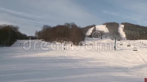 蒙特姆布兰特滑雪场北侧景观视频的预览图