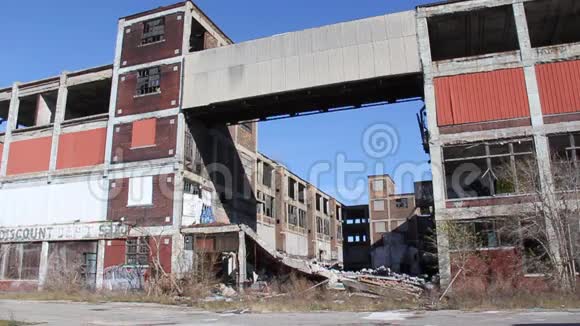 底特律工厂废墟9视频的预览图