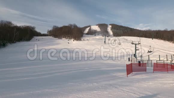 特伦特山滑雪场北侧景观视频的预览图