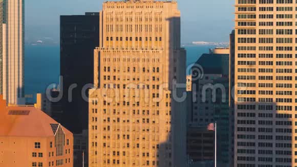 旧金山摩天大楼的时间流逝视频的预览图