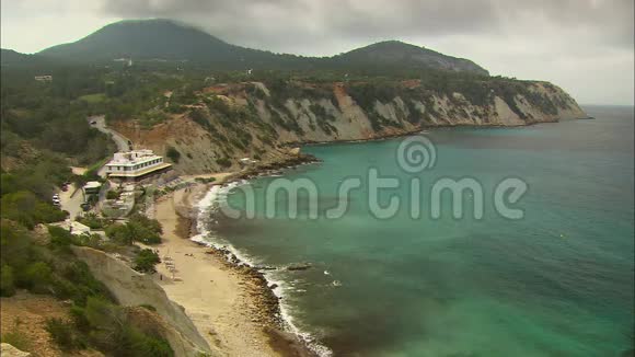 山地景观西班牙海岸线西班牙视频的预览图