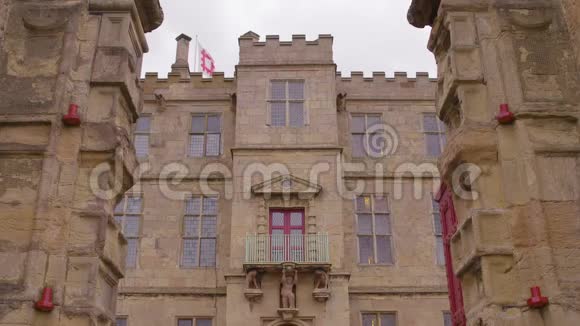 窗户石墙Bol逾越城堡德比郡视频的预览图