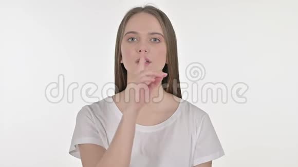 美少女戴指唇画像视频的预览图