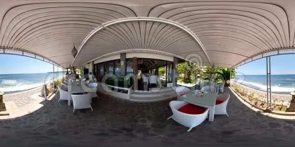 海边餐厅vr360视频的预览图