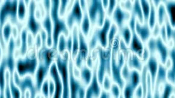 抽象催眠发光蓝色背景视频的预览图