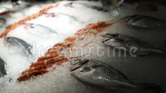 冰上虾鱼餐厅有鱼菜单视频的预览图