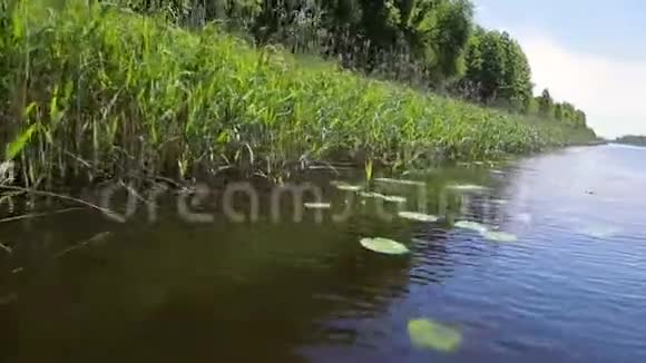 穿越河流摄影摄像视频的预览图
