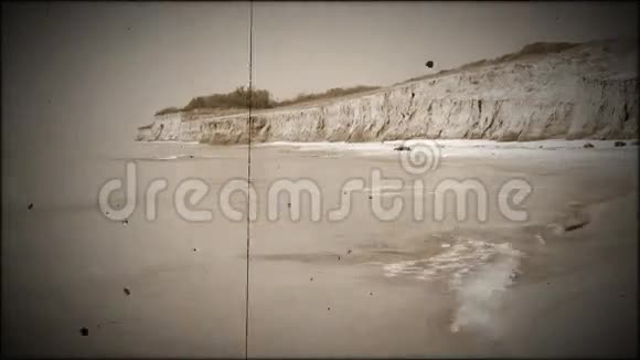 海岸老电影的效果视频的预览图
