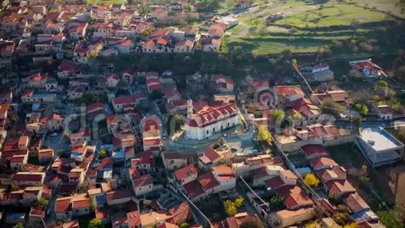 鸟瞰罗楼村塞浦路斯利马索尔区视频的预览图