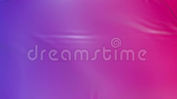 动画纹理在4k红色紫色渐变波浪布表面3D动画形成像液体一样的波纹视频的预览图