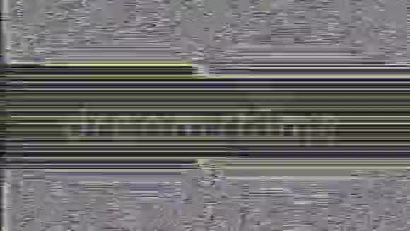 色彩斑斓的观赏网络朋克迷幻闪耀的背景视频的预览图