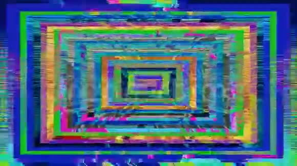 抽象的彩虹全息发光背景神奇的90年代精神视频的预览图