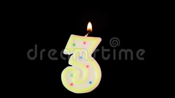 蜡烛的形状为3号三烧伤视频的预览图