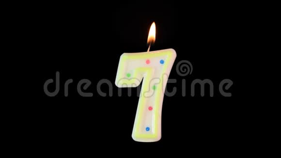 蜡烛形状为7号7烧伤视频的预览图