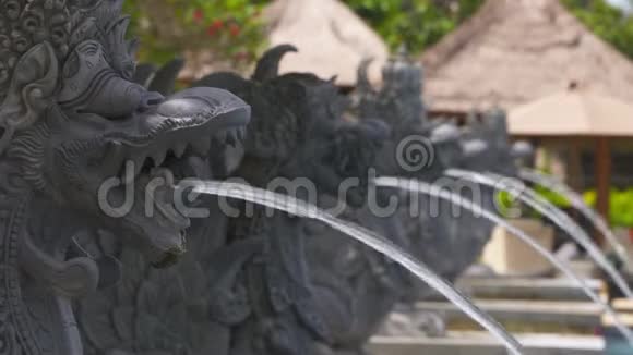 嘉果乐龙雕塑水泉视频的预览图