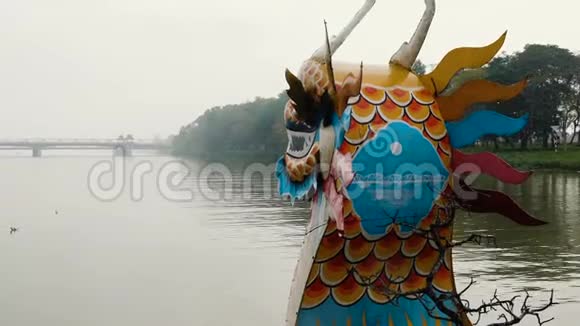 香水河上的龙舟视频的预览图