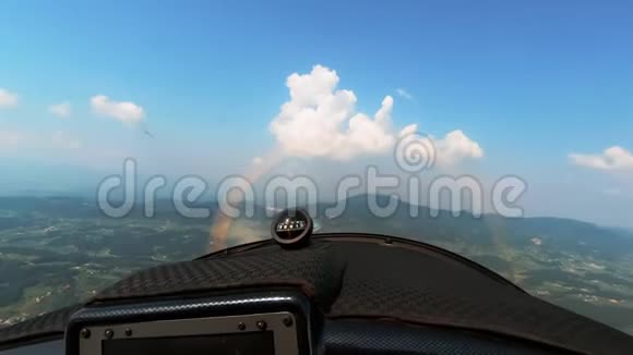 小型运动飞机越野休闲飞行导航用磁罗盘视频的预览图