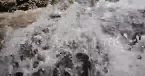 斯克拉丁瀑布斯克拉丁斯基布克克尔卡自然公园克罗地亚达马尔蒂亚的西贝尼克附近视频的预览图