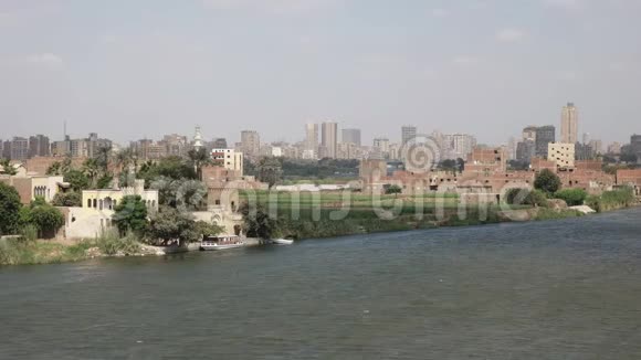 埃及开罗尼罗河畔视频的预览图