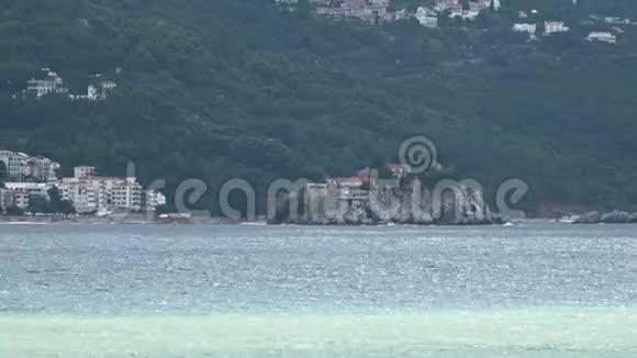 黑山斯维蒂斯特凡岛酒店远眺视频的预览图