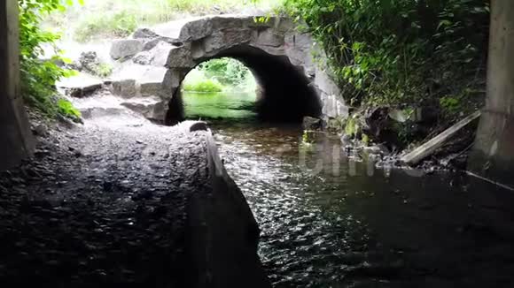 奇怪的老桥和河视频的预览图