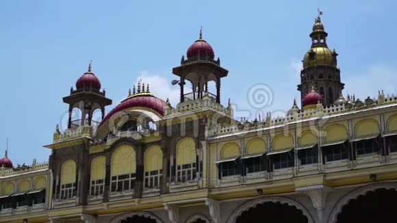 华丽的印度教宫殿视频的预览图