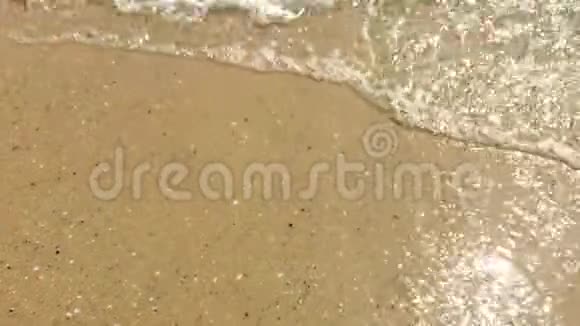 海滨沙滩海水浴场视频的预览图