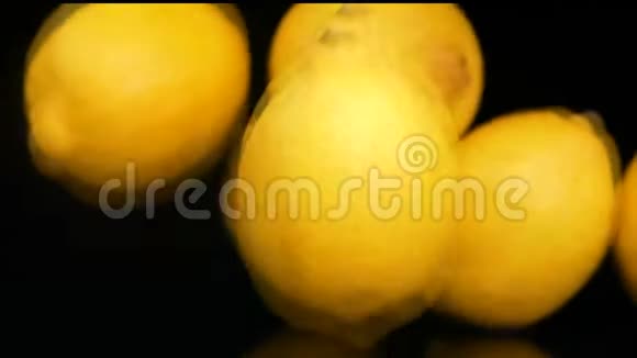 柠檬慢动作的录像视频的预览图